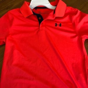 Youth large golf shirt